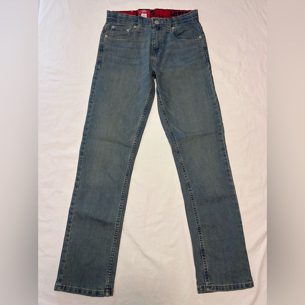 NWT Levi's 511 light wash Slim Flex Stretch youth jeans size 14